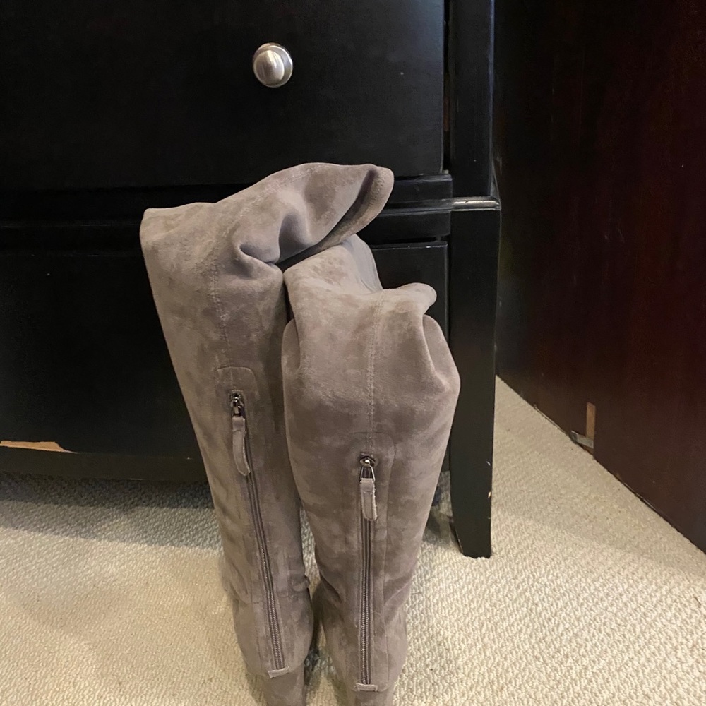 Off the knee boots